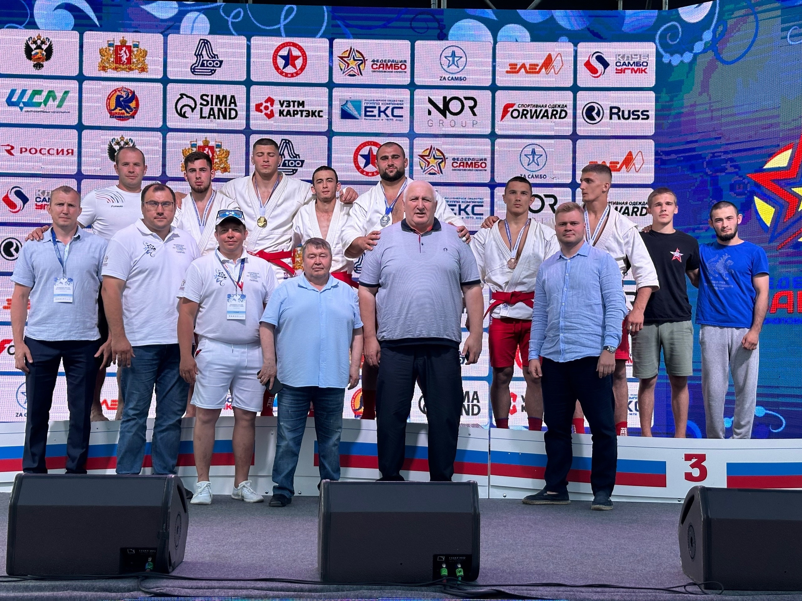 Чемпионат России по пляжному самбо (день 1)