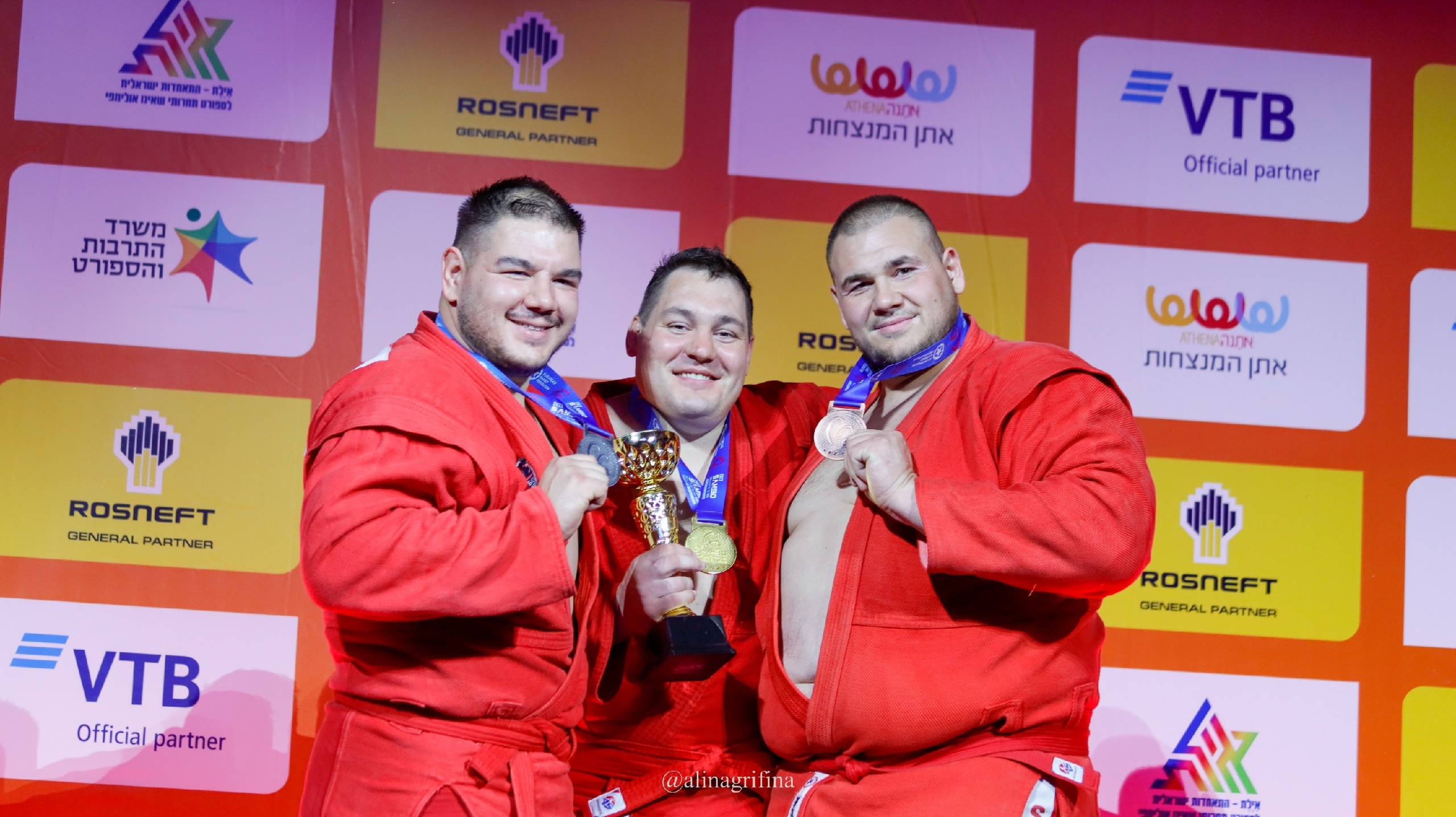 Антон Брачев победил на чемпионате Европы в Израиле  в абсолютной весовой категории