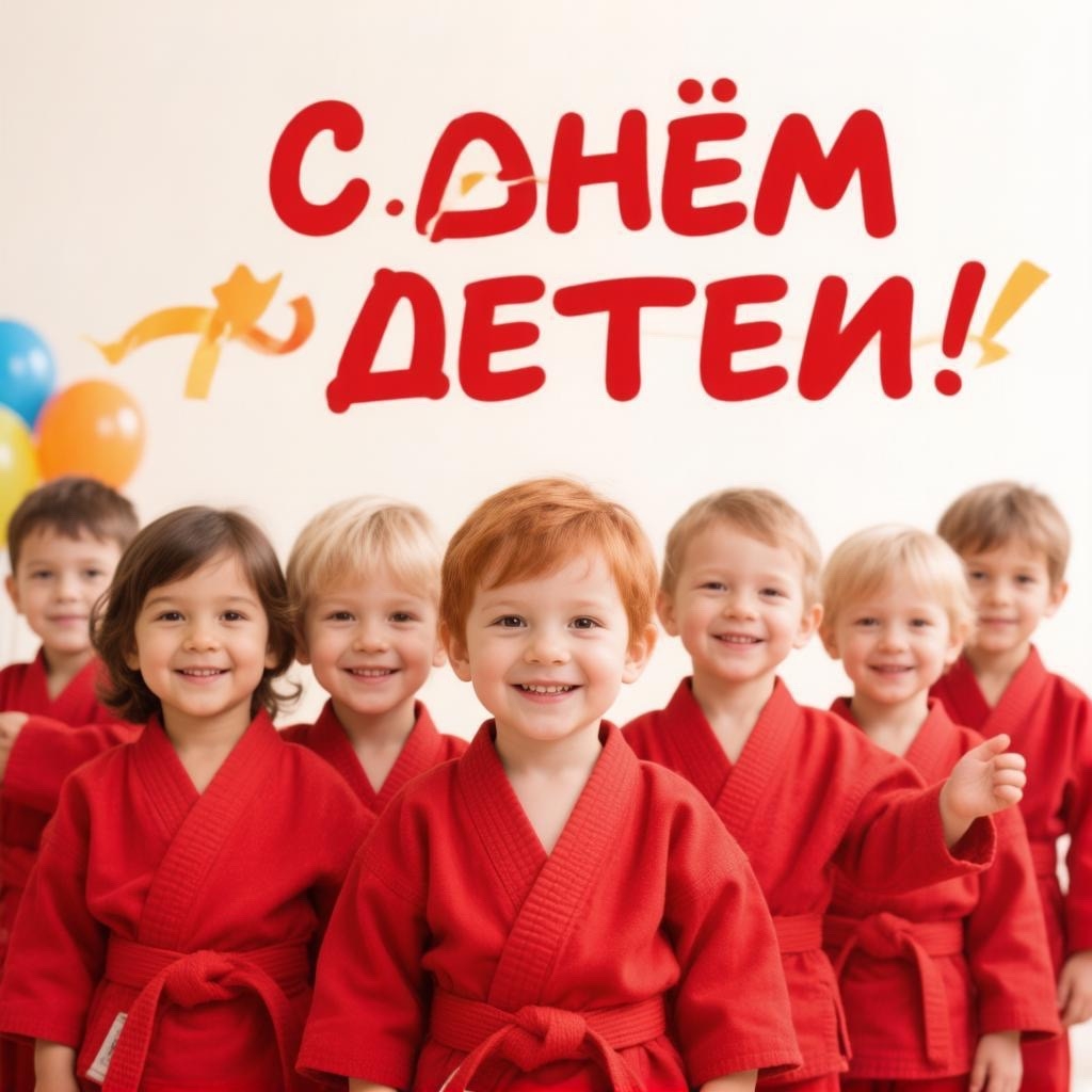 С днём защиты детей!